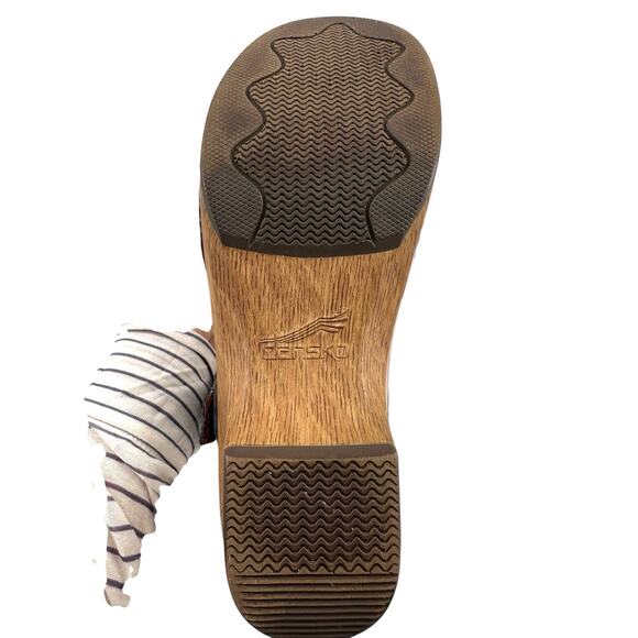 Dansko Season Women's Sandals, Navy Blue Full Grain, Sz 6.5-7 US/ 37 EU Boho - Picture 11 of 14